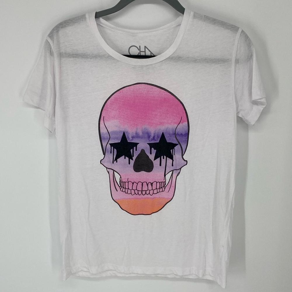 Chaser Skull Tee Shirt Size Small